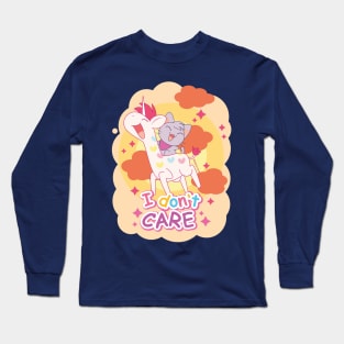 I Don't Care Long Sleeve T-Shirt